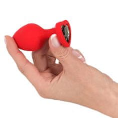 You2Toys Analni silikonski čep s srčkom - M (R537748)