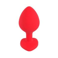 You2Toys Analni silikonski čep s srčkom - M (R537748)