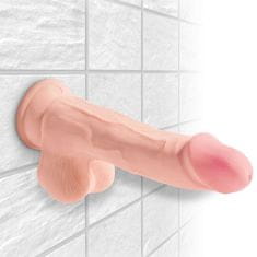 Pipedream Dildo z modi "King Cock Plus Triple Density" - 19 cm (R21348)