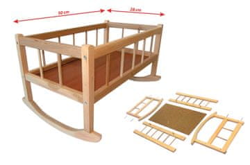 Rappa Lesena zibelka 50 x 28 cm