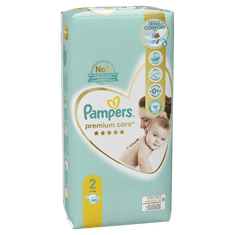 Pampers Premium Care plenice, vel. 2, 4–8 kg, 46 kosov
