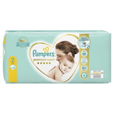 Pampers Premium Care plenice, vel. 2, 4–8 kg, 46 kosov