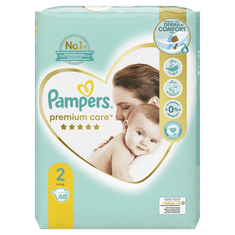 Pampers plenice Premium Care 2 Mini (4-8 kg) 68 kosov