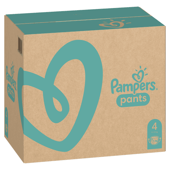 Pampers Pants pleni ke velikost 4 9 15 kg 176 kosov mimovrste