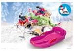 Jamara Snow Play Comfort sanke, 80 cm, roza