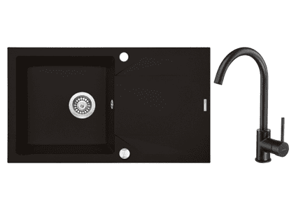 Črno granitno korito