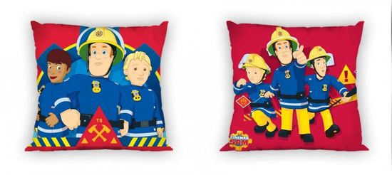 Faro Vzglavnik Fireman Sam rdeča 40/40