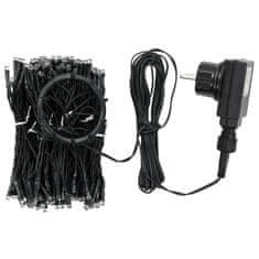 Vidaxl Lučke za novoletno jeklo s 150 LED diodami IP44 150 cm