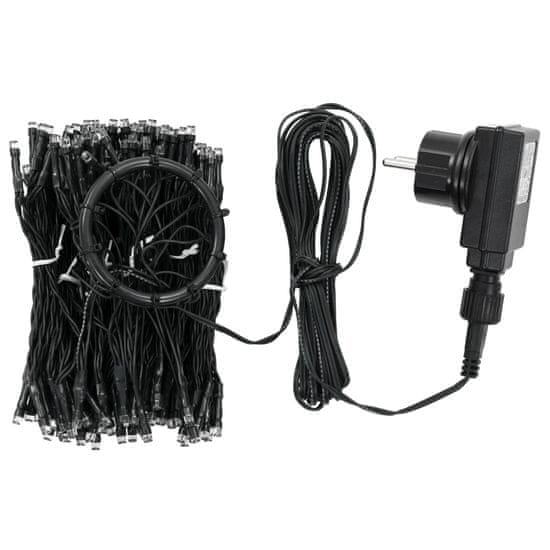 Greatstore Lučke za novoletno jelko s 180 LED diodami IP44 180 cm