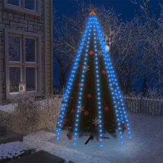 shumee Lučke za novoletno jelko 300 LED lučk modre 300 cm