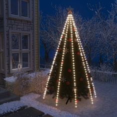 shumee Lučke za novoletno jelko 400 LED lučk hladno bele 400 cm