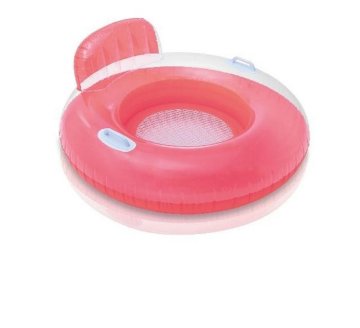 Intex Napihljiv sedež za vodo Intex 56512 rdeča 102 cm
