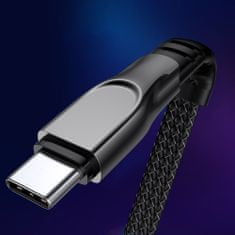Joyroom 3in1 kabel USB - Lightning / microUSB / USB-C 3.5A 1.3m, črna