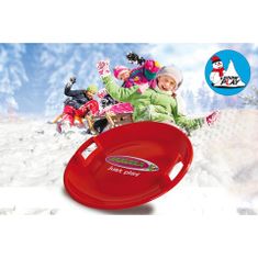 Jamara Snow Play krožnik za sankanje, 60 cm, rdeč