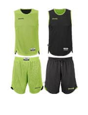 Spalding Doubleface komplet za košarko zelena/črna S