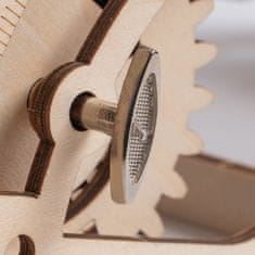 Robotime Nihajna ura, mehanska lesena 3D sestavljanka, (ROKR LK501)