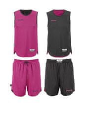 Spalding Doubleface komplet za košarko roza/črna M