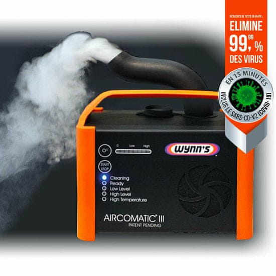 Wynns Aircomatic® III, Ozone generator and ultrasonic nebulization - Generator ozona in ultrazvočna nebulizacija