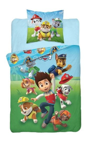 Detexpol Bombažni listi Paw Patrol fun 140 x 200
