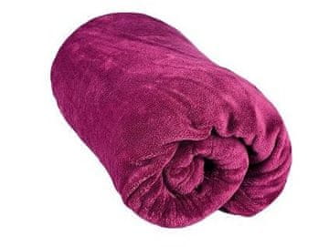 Zaparevrov Prevleka iz mikrovlaken 200 x 220 cm bordo barve