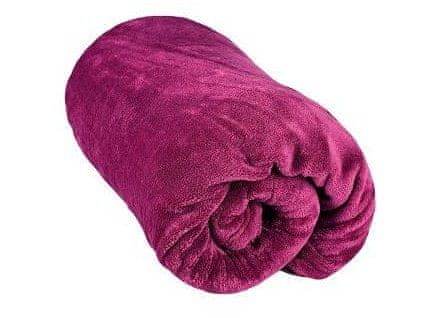 Zaparevrov Prevleka iz mikrovlaken 200 x 220 cm bordo barve