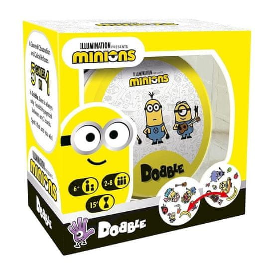 Zygomatic družabna igra Dobble Minions angleška izdaja