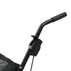 Vidaxl Ročni posipalec soli PVC in jeklo 106x73x76 cm 45 L