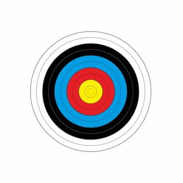 Yate Premična tarča 80 cm - 10 kos