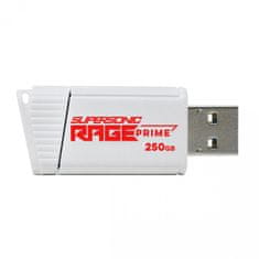 Patriot Supersonic Rage Prime spominski ključ, USB 3.2, 250 GB, 600 MB/s (PEF250GRPMW32U)