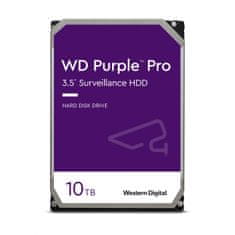 Western Digital Purple Pro trdi disk, 10 TB, SATA3, 6Gb/s, 7200, 256 MB (WD101PURP)