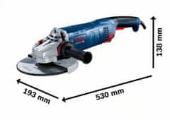 BOSCH Professional kotni brusilnik GWS 24-230 JZ (06018C3300)