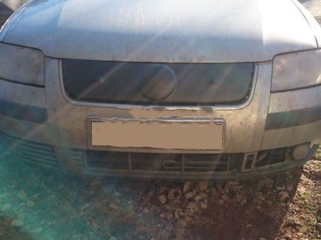 Zima pokrov maske hladilniki VW Passat B5,5 2000 - 20