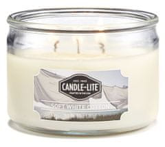 Candle-lite Soft White Cotton dišeča sveča, 283 g