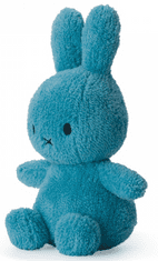 Miffy Terry zajček mehka igrača, 23 cm, oceansko modra