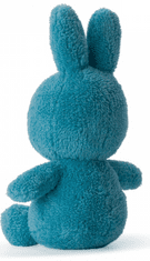 Bon Ton Toys Miffy Terry zajček mehka igrača, 23 cm, oceansko modra