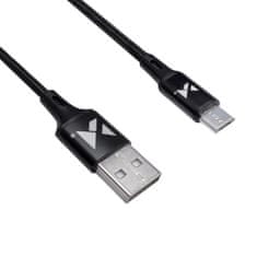 MG kabel USB / USB-C 2.4A 1m, črna