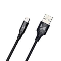 MG kabel USB / micro USB 2.4A 1m, črna