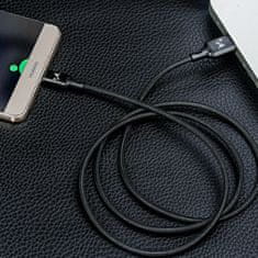 MG kabel USB / micro USB 2.4A 2m, črna