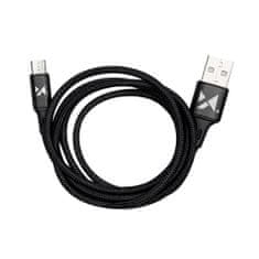 MG kabel USB / micro USB 2.4A 1m, črna