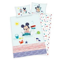 Herding Posteljnina za otroško posteljico Mickey baby Bio bombaž Bio bombaž, 100/135, 40/60 cm