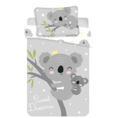 Jerry Fabrics Posteljnina za otroško posteljico Koala sweet dreams baby Bombaž, 100/135, 40/60 cm