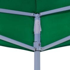 Vidaxl Streha za vrtni šotor 3x3 m zelena 270 g/m2