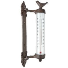 Vidaxl Stenski termometer lito železo BR20