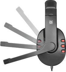 Defender Warhead G-160 gaming slušalke, črni, 2.5 m kabel