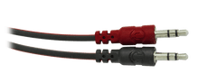 Defender Warhead G-185 gaming slušalke, črni + rdeča, 2 m kabel