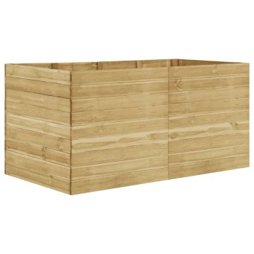 Vidaxl Visoka greda 200x100x97 cm impregnirana borovina