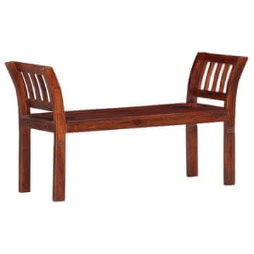 Vidaxl Klop 111 cm trden akacijev les