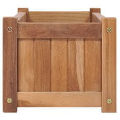 Vidaxl Visoka greda 100x30x25 cm trdna tikovina