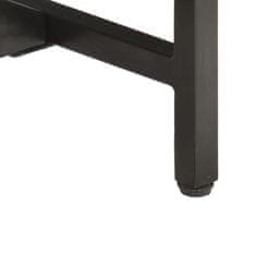 Vidaxl Klop 160 cm iz trdnega palisandra