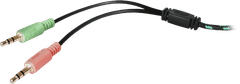 Defender Warhead G-275 gaming slušalke , črni + zeleni, 1.8 m kabel